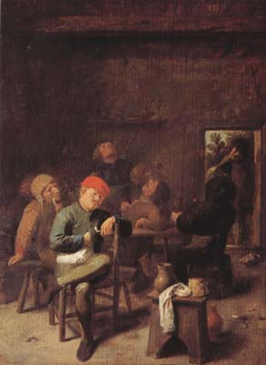 Peasants Smoking and Drinking (mk08)
